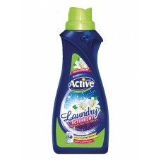 01215 ACTIVE Гель для стирки белья универсальный "Clean Breeze", 1000 мл. Green
