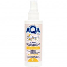 97631 AQA baby Детский солнцезащитный спрей SPF 30, 150 мл