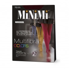 SNL-404549 Minimi Колготки MULTIFIBRA COLORS 70 Mosto (Винный) 2