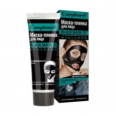 912747 Тимекс Compliment BLACK MASK Маска-пленка для лица HYALURON 80 мл