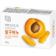 801140 Mukunghwa Косметическое мыло АБРИКОС / APRICOT, 90 г.