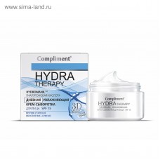 875696 Тимекс Compliment HYDRA THERAPY дневная увлажняющая крем-сыворотка для лица, 50мл