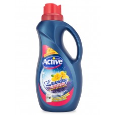 00997 ACTIVE Гель для стирки белья универсальный "Clean Breeze" Степные цветы, 1500 мл, гипоаллерген
