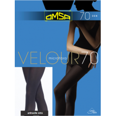 19321  OMSA Колготки Velour 70 Antracite 3