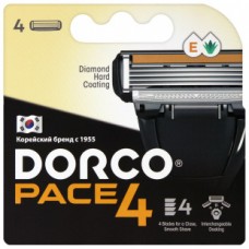 16082 Kассеты FRA1040 для бритья Dorco Pace 4, 4шт.