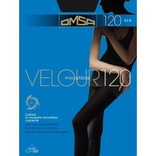 89577 OMSA  Колготки Velour 120 Nero 2