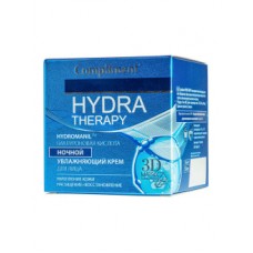 875702 Тимекс Compliment HYDRA THERAPY ночной увлажняющий крем для лица, 50мл