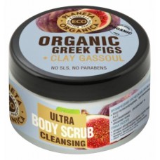 20132 PLANETA ORGANICA ECO Organic greek figs Очищающий скраб для тела 300мл