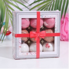 34254 Набор бурлящих шаров Candy bath bar "La boite des bonbons" 9*40 г