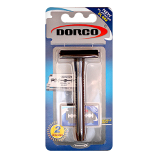 00378 DORCO станок классический PL 602 в блистере + (2 лезвия)
