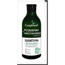 890286 Тимекс Compliment РОЗМАРИН + НИКОТИНОВАЯ КИСЛОТА шампунь для роста волос, 400мл
