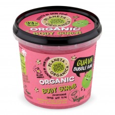 09680 PLANETA ORGANICA Skin Super Food Скраб для тела Полирующий "Guava bubble gum", 485 мл*