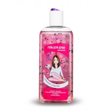 40903 KRASSA Junior Гель для Душа "Actiperls Color Burst, для девочек, 250 мл, с Протеинами пшеницы