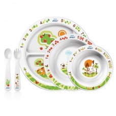 SCF 716/00 AVENT Набор посуды для кормления малыша, от 6 мес, 65680