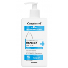 918671 Тимекс Compliment CERAMIDE+ Увлажняющее молочко для тела, 250мл