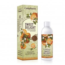 876396 Compliment SWEET DELIGHT ПН №1360 (Гель для душа 250мл + мочалка)