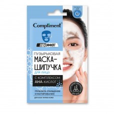 913959 Тимекс Compliment саше Пузырьковая маска-шипучка для лица c комплексом AHA-кислот 15 мл