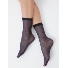 890969 SISI Носки TULLE LUREX  Nero 0^