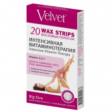 900973 Тимекс Velvet Восковые полоски для тела «Интенсивная витаминотерапия» (20 шт)