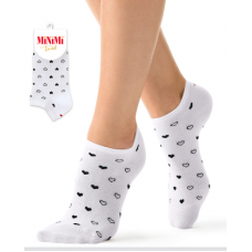 SNL-510937 Minimi Носки TREND 4206 сердечко Bianco 35-38