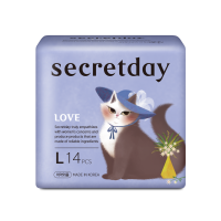 961204 SecretDay Прокладки женские гигиенические LOVE, Large, 14 шт.