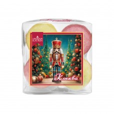 01969 Лаборатория Катрин Набор шипучей соли для ванн Snow balls 160г "Клюква"