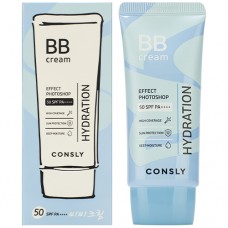 803391 CONSLY Увлажняющий BB-крем с эффектом фотошопа SPF50/PA++++ Натуральный бежевый, 50 мл.