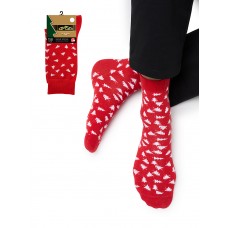 OMSA Носки STYLE 507 Ёлочки Rosso 42-44^+ OMSA Носки STYLE 507 Ёлочки Rosso 42-44^+