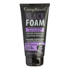 878598 Тимекс Compliment Black Foam Черная пенка для умывания  мягкое очищение и длительное увлажнен