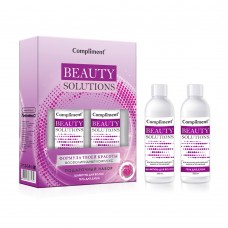 877232 Compliment Beauty Solutions ПН №1370 (Шампунь для волос 250мл + Гель для душа 250мл+мочалк^