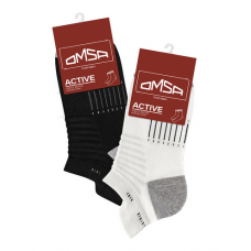 98912 OMSA ACTIVE 123 с фактурным рисунком и фальшпяткой Nero 36-38^