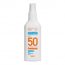 42693 KRASSA MED Panthenol Спрей-защита для безопасного загара SPF 50+, 150 мл