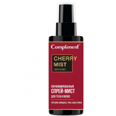 919197 Тимекс Compliment парфюмированный спрей-мист для тела и волос CHERRY, 110мл