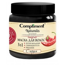 911870 Тимекс Compliment Compliment Naturalis Маска для волос с перцем Активатор роста, 500мл
