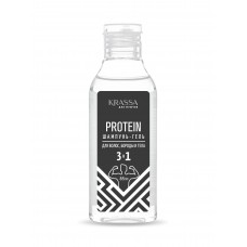 41900 Krassa Professional Protein Шампунь-гель для мужчин 3в1, 85мл