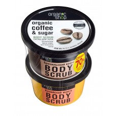 37893 Organic Shop Classic Промо-набор:Скрабы для тела «Бразильский кофе»+«Кенийский манго"2*250мл