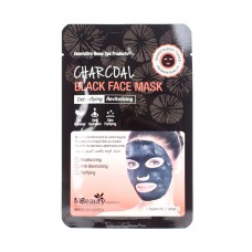 5011874 MBeauty Восстанавливающая тканевая детокс-маска для лица с древесным углем, 23мл