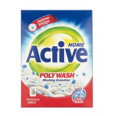 10989 ACTIVE Стиральный порошок для ручной стирки "Poly Wash" Polymer Enzyme, 450 гр