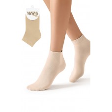 115954 Minimi Носки COTONE 1201 однотонный укороченный Beige 35/38+