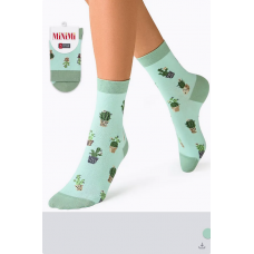 MinimiI Носки STYLE 4603 CAPRI (Кактусы) Menta 35-38^