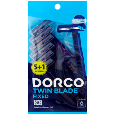 88490/14149 Cтанки TD 708DB-6P для бритья одноразовые Dorco 2,6штук-