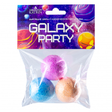 33370 Лаборатория Катрин Бурлящие шары для ванн "Galaxy Party" 3*40 г^