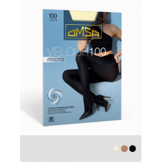 Колготки жен. OMS OMSA Oms Velour Micro 100  Avorio 2