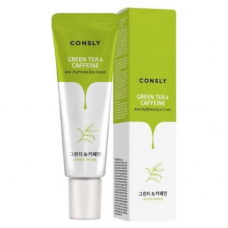 804770 Consly Тонизирующий крем для век с кофеином и экстрактом зеленого чая, 25 мл.