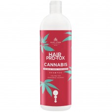 17380 КАЛЛОС Шампунь для волос с маслом семян конопли, кератином и витаминным комплексом Pro-tox Can