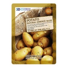 620627 FOODAHOLIC NATURAL ESSENCE MASK #POTATO 3D Маска для лица с экстрактом картофеля