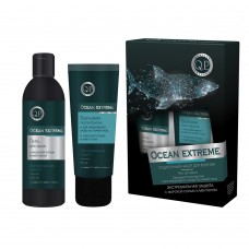 876860 Тимекс Q.P. Men care ПН №1510 Ocean Extreme (Гель для душа 200мл+Бальзам п/бритья 80мл)