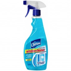 50488 CHIRTON Чистящее средство (жидкость) для мытья стёкол Чиртон "Морская Свежесть" с распылителем