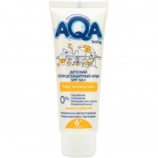 97617 AQA baby Детский солнцезащитный крем SPF 50+, 75  мл