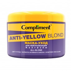 913195 Тимекс Compliment Anti-Yellow Blond Маска-уход для нейтрализации желтизны, 500мл
